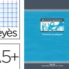 Cahier piqué conquérant sept travaux pratiques couverture offset a5+ 17x22cm 48 pages 70g 24p séyès 24p unies
