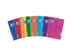 Cahier piqué oxford openflex couverture polypropylène transparente rainurée a4 21x29,7cm 96 pages séyès page de garde