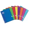 Cahier piqué oxford openflex couverture polypropylène transparente rainurée a4+ 24x32cm 96 pages 5x5mm page de garde