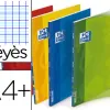 Cahier piqué oxford openflex couverture polypropylène transparente rainurée a4+ 24x32cm 140 pages séyès page de garde
