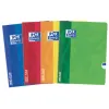 Cahier piqué oxford openflex couverture polypropylène transparente rainurée a4+ 24x32cm 48 pages séyès page de garde