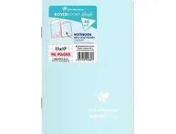 Cahier pique clairefontaine koverbook blush polypropylene opaque format a2 dim. 11x17cm 96 page