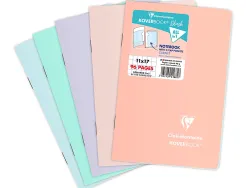 Cahier pique clairefontaine koverbook blush polypropylene opaque format a2 dim. 11x17cm 96 page