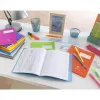 Cahier pique clairefontaine koverbook couverture polypropylene 24x32cm 96 pages 90g seyes coloris bleu