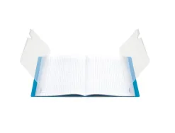 Cahier pique clairefontaine koverbook couverture polypropylene 24x32cm 96 pages 90g seyes coloris bleu