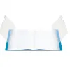 Cahier pique clairefontaine koverbook couverture polypropylene 24x32cm 96 pages 90g seyes coloris rouge