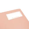 Cahier pique clairefontaine koverbook blush polypropylene 17x22cm 96 pages seyes coloris pastel assortis