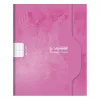 Cahier piqure clairefontaine 7000 couverture souple pp 21x29,7cm 96p seyes 70g coloris rouge