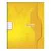 Cahier piqure clairefontaine 7000 couverture souple pp 17x22cm 96p seyes 70g coloris jaune