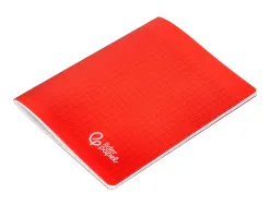 Cahier piqure liderpapel couverture pp 170x220mm 96p seyes coloris assortis lot 10 unites