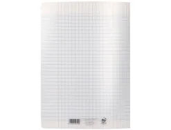 Cahier piqure liderpapel couverture pp 210x297mm 96p seyes incolore