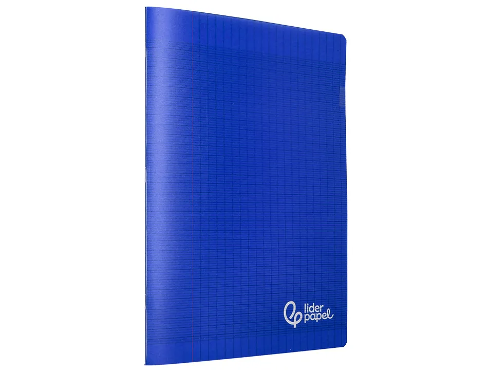 Cahier piqure liderpapel couverture pp 210x297mm 96p seyes coloris bleu