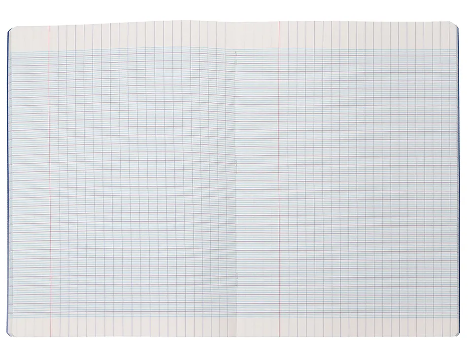 Cahier piqure liderpapel couverture pp 210x297mm 96p seyes coloris bleu