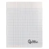 Cahier piqure liderpapel couverture pp 170x220mm 96p seyes incolore