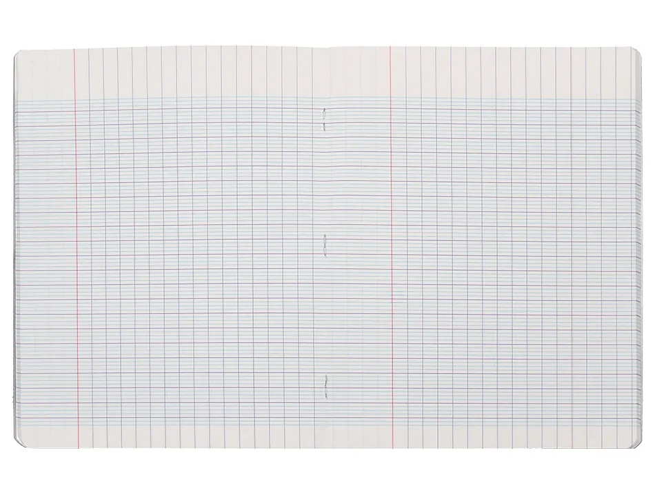Cahier piqure liderpapel couverture pp 170x220mm 96p seyes incolore
