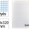 Cahier piqure liderpapel couverture pp 240x320mm 48p seyes incolore