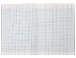 Cahier piqure liderpapel couverture pp 240x320mm 48p seyes incolore