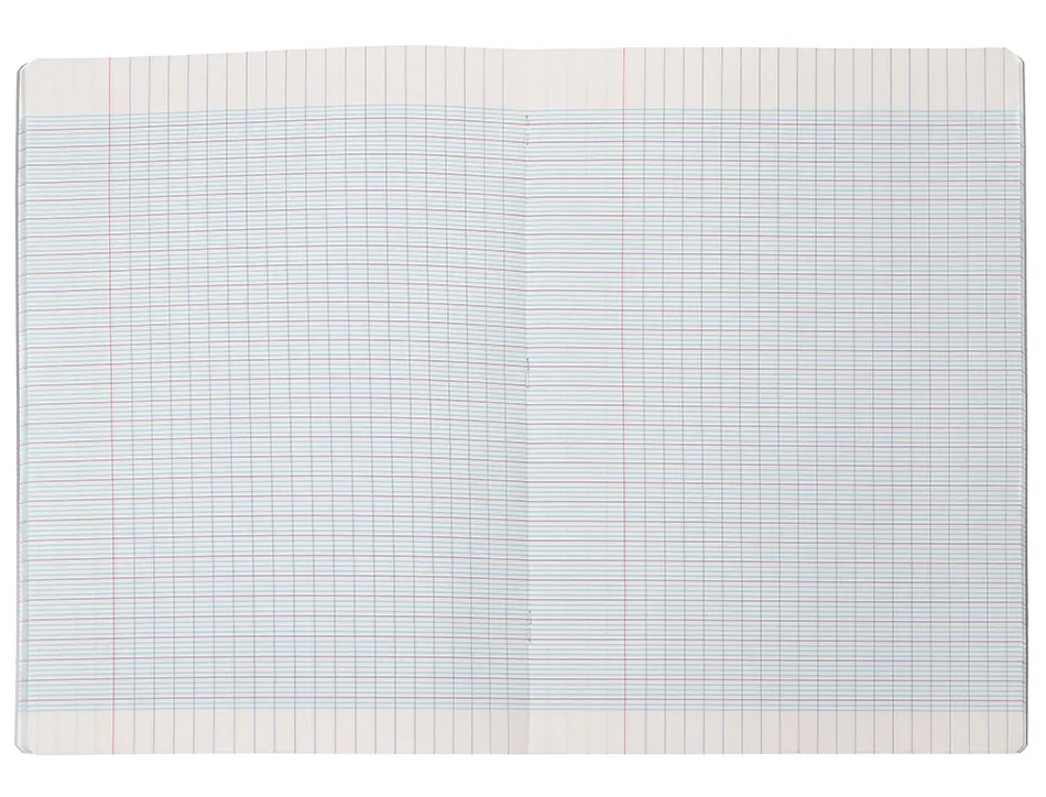 Cahier piqure liderpapel couverture pp 240x320mm 48p seyes incolore