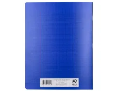 Cahier piqure liderpapel couverture pp 170x220mm 96p seyes coloris bleu