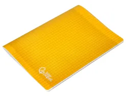 Cahier piqure liderpapel couverture pp 210x297mm 96p seyes coloris jaune