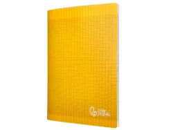 Cahier piqure liderpapel couverture pp 210x297mm 96p seyes coloris jaune