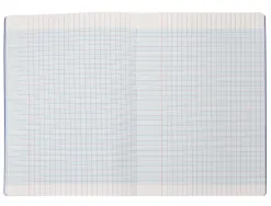 Cahier piqure liderpapel couverture pp 240x320mm 48p seyes coloris bleu