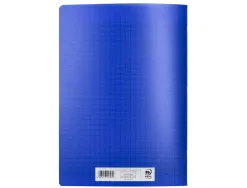 Cahier piqure liderpapel couverture pp 240x320mm 48p seyes coloris bleu