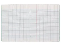 Cahier piqure liderpapel couverture pp 170x220mm 96p seyes coloris vert