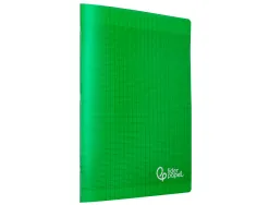 Cahier piqure liderpapel couverture pp 210x297mm 96p seyes coloris vert
