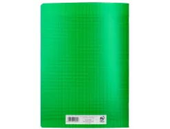 Cahier piqure liderpapel couverture pp 210x297mm 96p seyes coloris vert