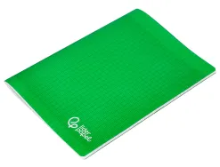 Cahier piqure liderpapel couverture pp 240x320mm 48p seyes coloris vert