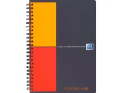Cahier répertoire oxford international reliure intégrale couverture pp a5 14,8x21cm 80g 144 pages réglure spécifique