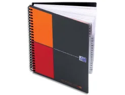 Cahier répertoire oxford international reliure intégrale couverture pp a5 14,8x21cm 80g 144 pages réglure spécifique