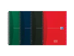 Cahier répertoire oxford office reliure intégrale couverture rembordée rigide a5 144 pages 90g réglure spécifique