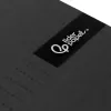 Cahier spirale liderpapel crafty couverture contrecollée a4 240p 90g/m2 5x5mm microperforé4 trous coloris noir
