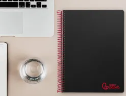 Cahier spirale liderpapel a4 micro wonder 240 pages 90g 5x5mm 4 trous 5 bandes couleurs noir