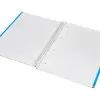 Cahier spirale liderpapel jolly couverture contrecollée a4 280p 75g/m2 5x5mm microperforé 4 trous coloris vert