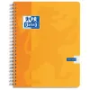 Cahier spirale oxford couverture cartonnée reliure intégrale optik paper a4 21x29,7cm 100 pages 90g 5x5mm