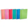 Cahier spirale oxford reliure intégrale my colours optik paper a5 14,8x21cm 180 pages 90g 5x5mm coloris assortis