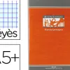Cahier travaux pratiques piqué conquérant sept couverture offset a5+ 17x22cm 64 pages 70g 32 séyès/32 unies