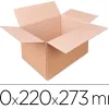 Caisse à hauteur variable antalis carton ondulé fond automatique rainage prédécoupe angles31x22x27,3cm 10 unités