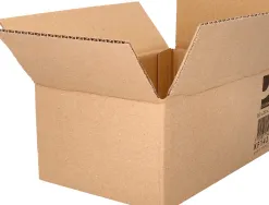 Caisse americaine q-connect carton recycle cannelure 5mm 350x250x220mm