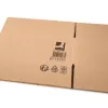 Caisse americaine q-connect ultra-resistante carton recycle double cannelure 7mm 700x440x330mm coloris kraft