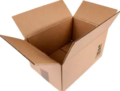 Caisse americaine q-connect ultra-resistante carton recycle double cannelure 7mm 700x440x330mm coloris kraft