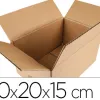Caisse americaine q-connect carton recycle cannelure 5mm 300x200x150mm