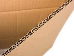 Caisse americaine q-connect ultra-resistante carton recycle double cannelure 7mm 304x150x217mm