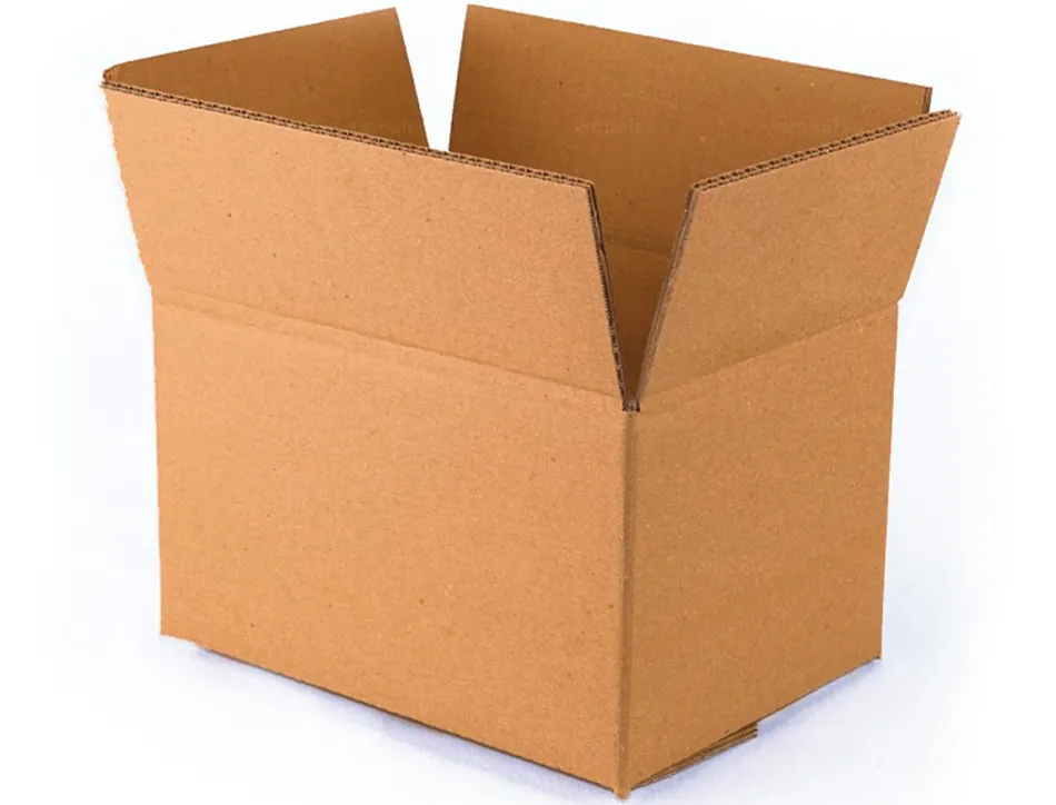 Caisse americaine q-connect ultra-resistante carton recycle double cannelure 7mm 304x150x217mm