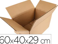 Caisse americaine q-connect carton recycle cannelure 5mm 600x400x290mm