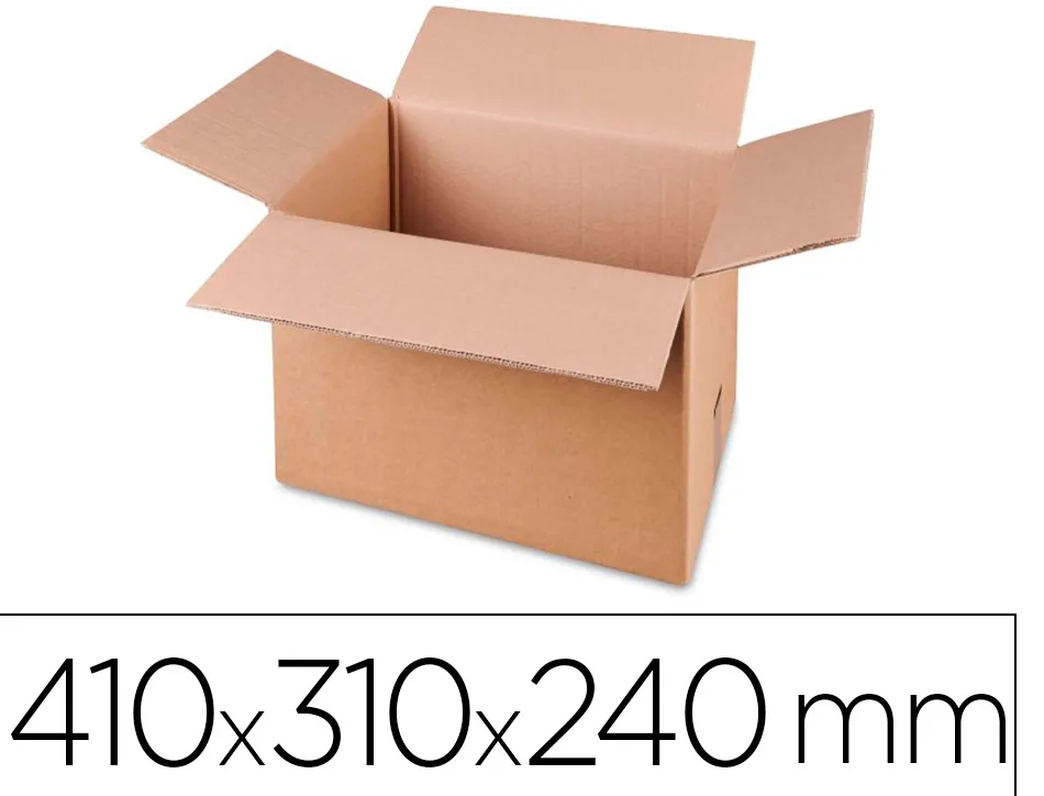 Caisse américaine antalis double cannelure 41x31x24cm