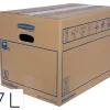 Caisse demenagement fellowes montage manuel charge moyenne capacite 67l